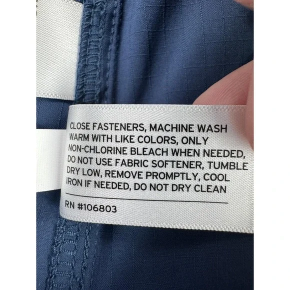 Duluth Trading Jacket Mens XS Blue No Fly Zone Insect Repellent Ripstop Utility - Picture 12 of 15